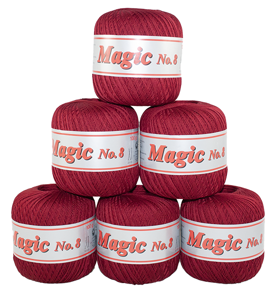 Magic No. 8 - Häkelgarn 6x100g