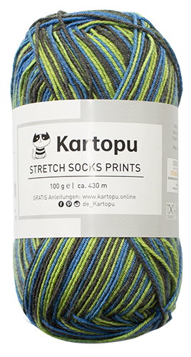 Stretch Socks Prints 1 x 100 g